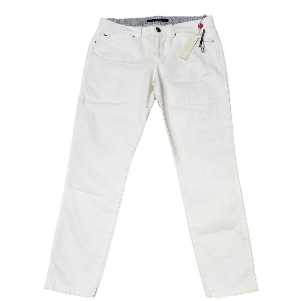 NWT Joe's Ankle Cigarette Cotton blend White Jeans Size 29W